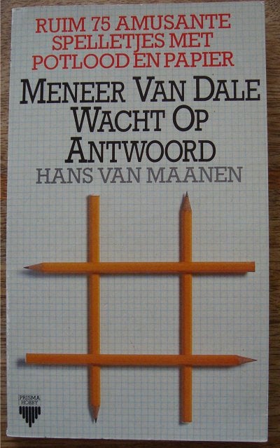 Meneer Van Dale Wacht Op Antwoord Spelletjes - H van Maanen, Ophalen of Verzenden, Zo goed als nieuw, Hans van Maanen