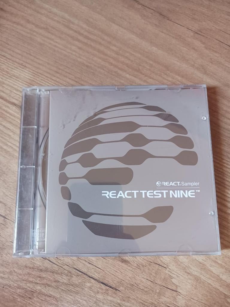React Test Nine, Verzenden, Gebruikt, Techno of Trance