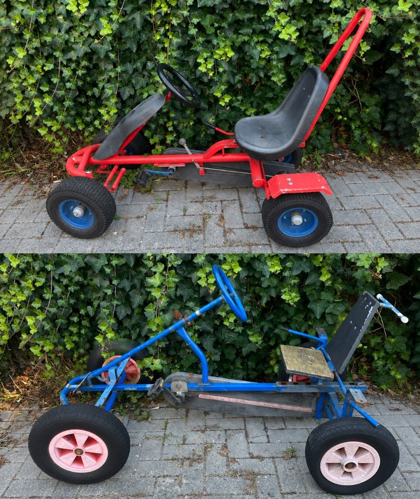 Robuuste skelter + opknap skelter van Berg, Ophalen of Verzenden, Gebruikt, Berg