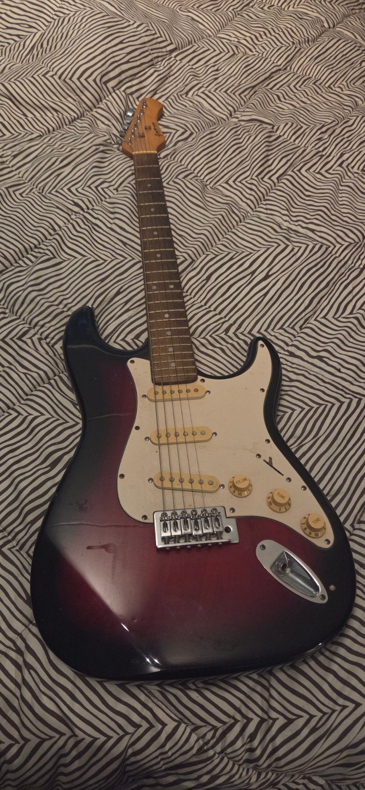 Jay Sound elektrische gitaar (mist 1 snaar), Ophalen, Gebruikt, Minder dan 50 watt