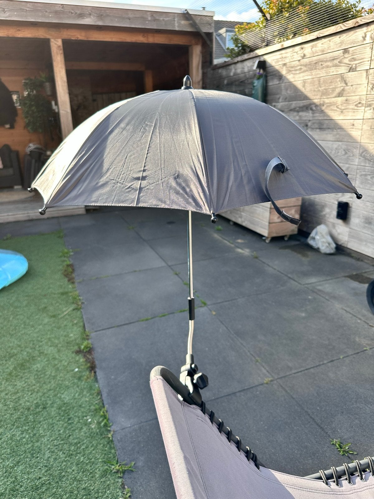 Nieuwe Altabebe UV parasol Dark Grey voor kinderwagen/stoel, Ophalen of Verzenden, Nieuw, Kinderwagen, Overige merken
