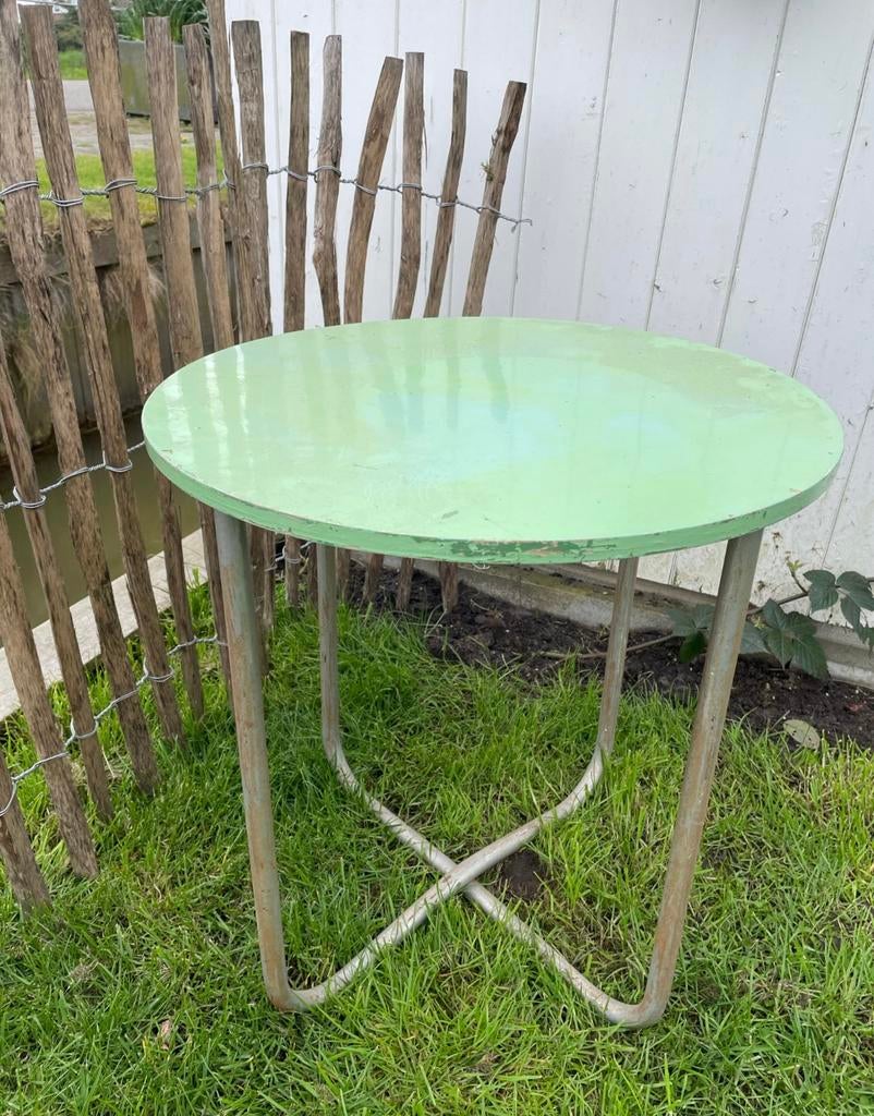 Vintage Rond tafeltje tafel, Ophalen