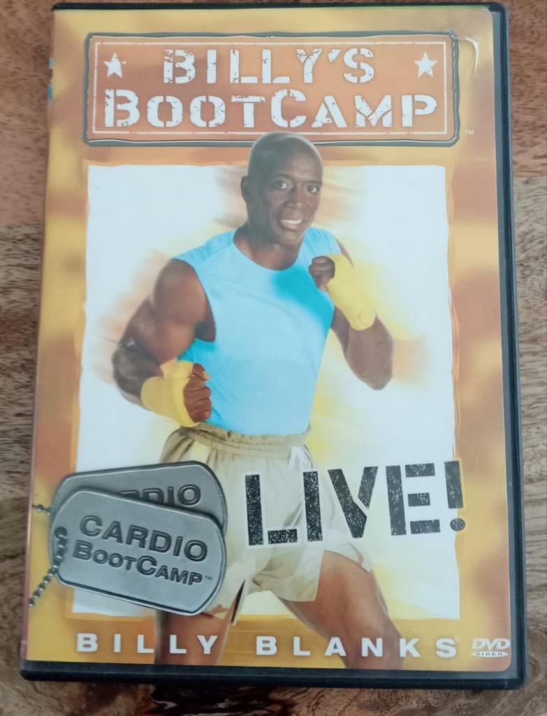 Billy's Bootcamp DVD - Cardio Bootcamp Live! Fitness Workout, Alle leeftijden, Ophalen of Verzenden, Gebruikt, Cursus of Instructie