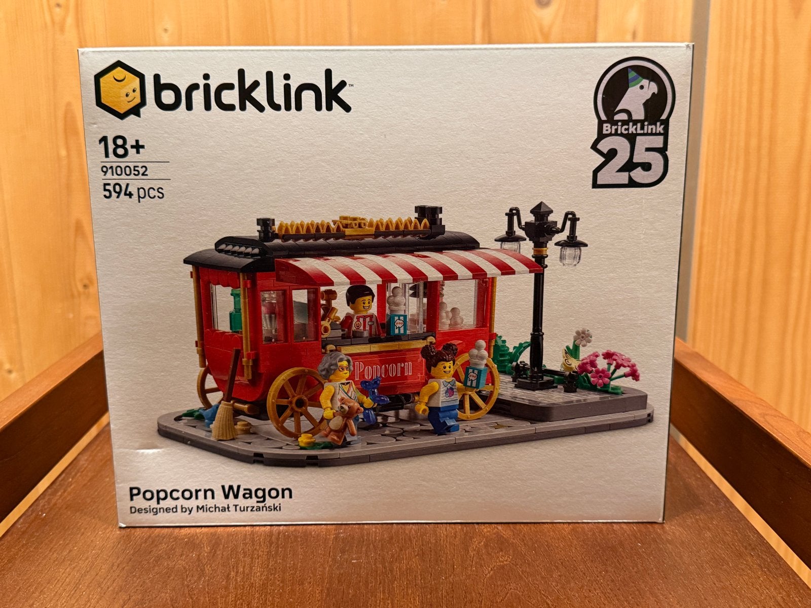 LEGO Bricklink 910052 Popcornwagen - Nieuw in doos, Ophalen of Verzenden, Nieuw, Overige merken