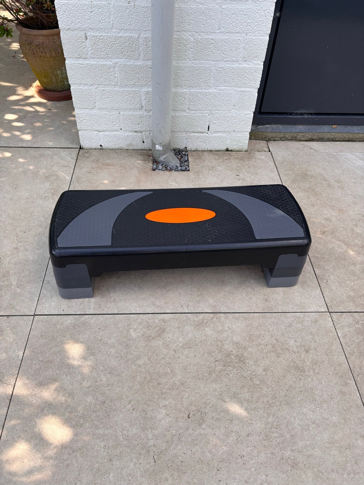 Fitness stepper / stepbank, Sport en Fitness, Ophalen, Zo goed als nieuw, Benen, Stepbank