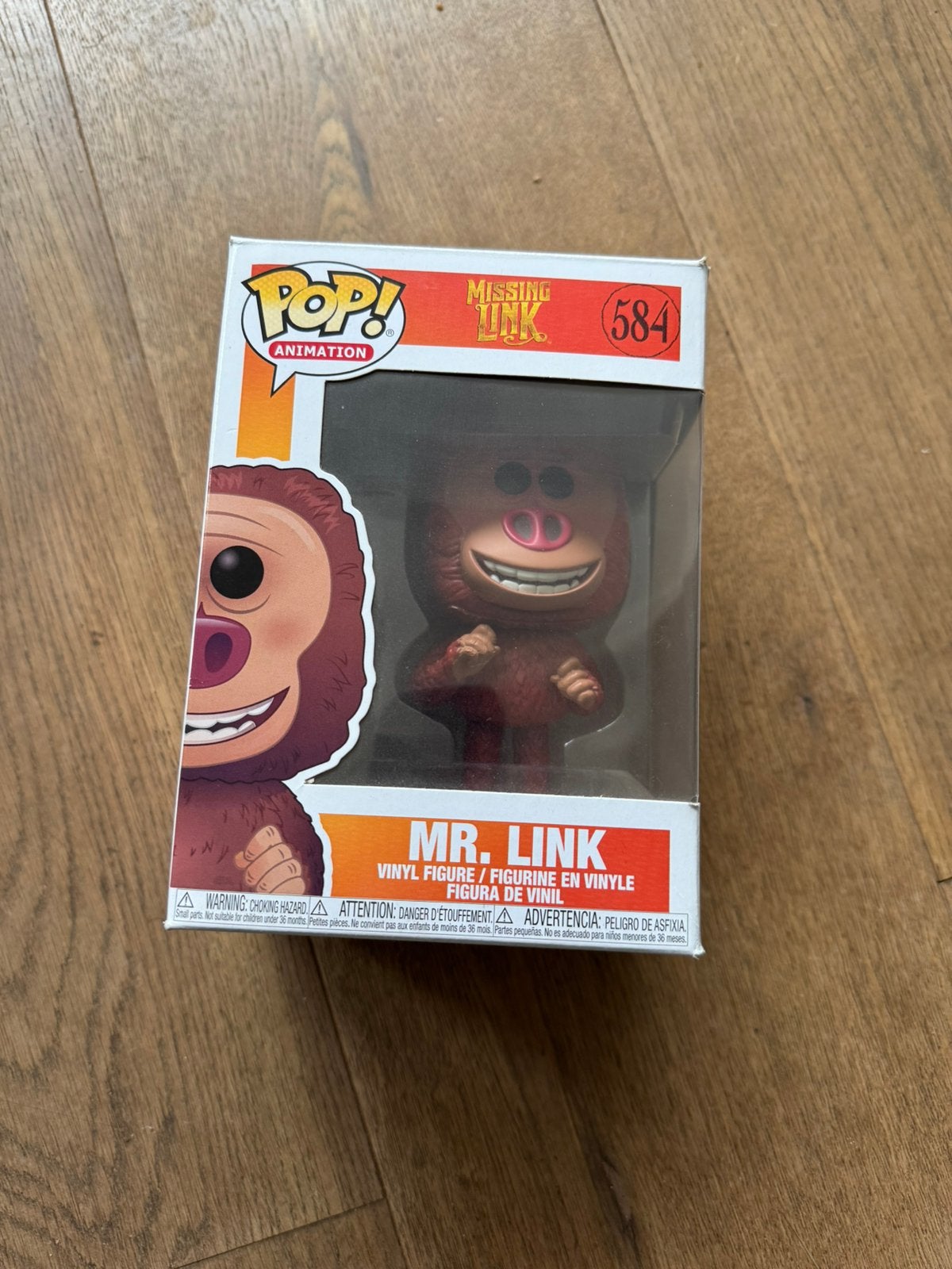 Funko Pop! Animation: Missing Link - Mr. Link (584), Ophalen of Verzenden, Zo goed als nieuw