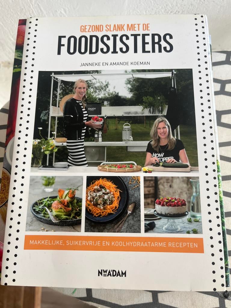 Gezond Slank met de FoodSisters kookboek, Boeken, Kookboeken, Gelezen, Overige typen, Ophalen of Verzenden, Gezond koken