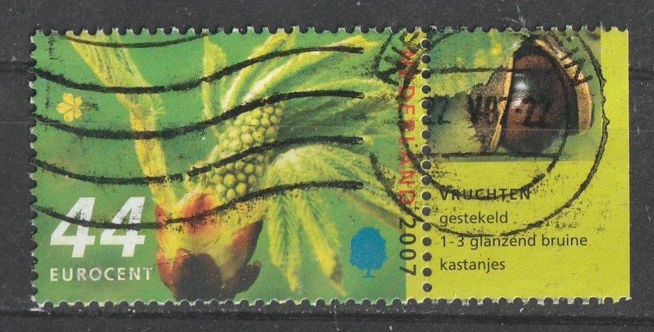 45 T -- 2494 Bomen 2007 Vruchten, Verzenden, Na 1940, Gestempeld