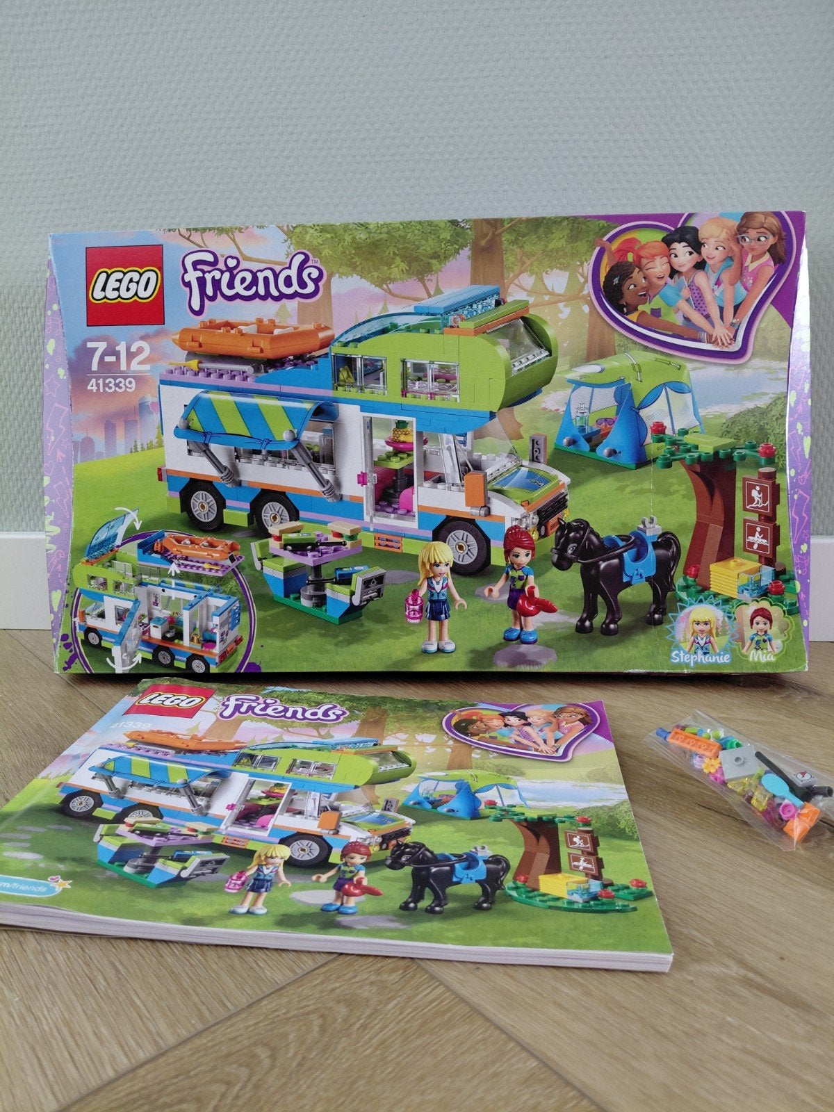 Lego Friends 41339 Mia's Campervan - Complete set, Lego, Friends, Ophalen of Verzenden, Zo goed als nieuw