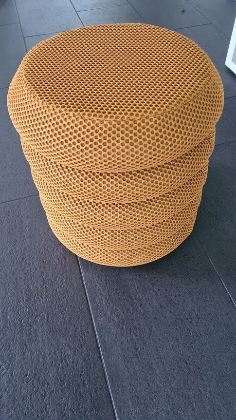 Poef opberg, Huis en Inrichting, Minder dan 50 cm, Rond, Minder dan 50 cm, Ophalen of Verzenden
