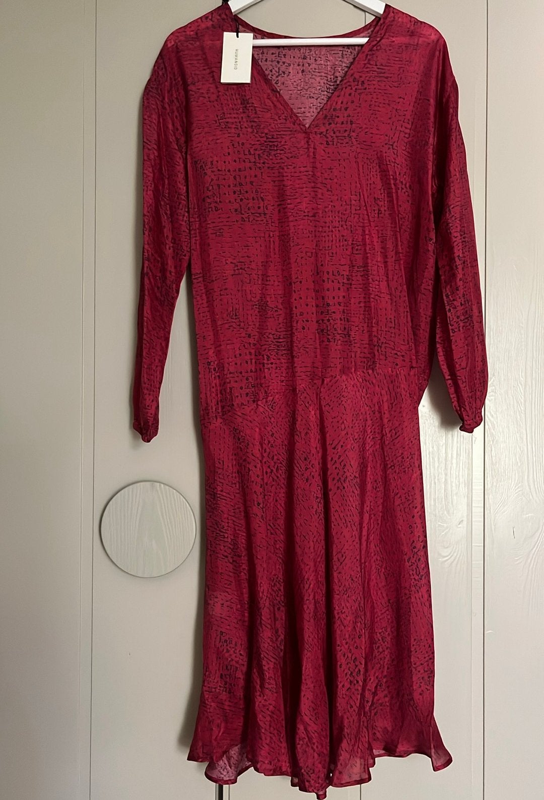Humanoid jurk maat S NIEUW, Kleding | Dames, Ophalen of Verzenden, Nieuw, Maat 36 (S), Rood