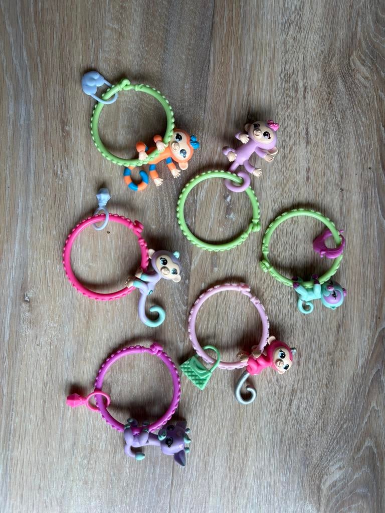 Fingerling potloodaapjes 6 stuks, Ophalen of Verzenden, Zo goed als nieuw