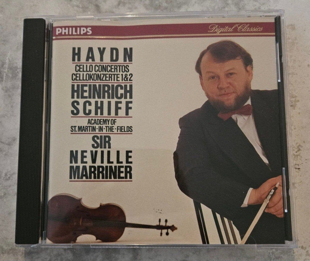 Haydn - Cello Concertos 1 & 2 | Heinrich Schiff / Sir Nevill, Ophalen of Verzenden, Classicisme, Zo goed als nieuw, Orkest of Ballet