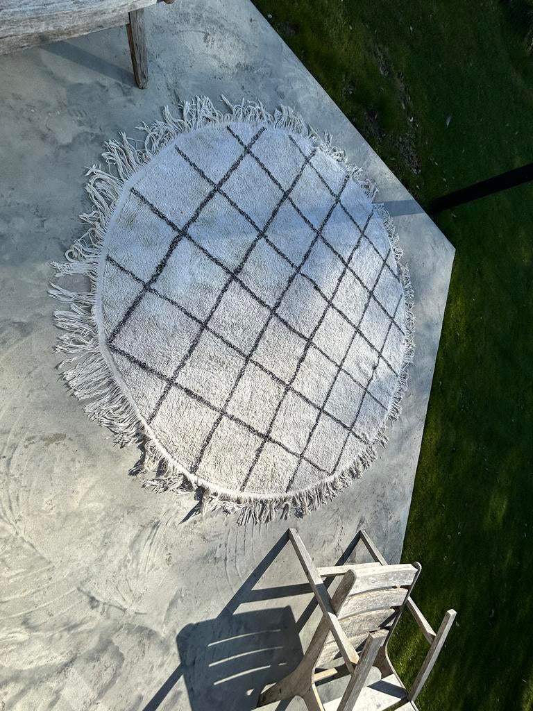Rond Sissy Boy binnen vloerkleed - 2 meter, Huis en Inrichting, Stoffering | Tapijten en Kleden, Ophalen, Gebruikt, Rond, 200 cm of meer