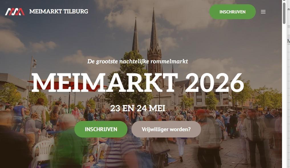 MEIMARKT, nachtkraam Heuvelstraat, Eén persoon