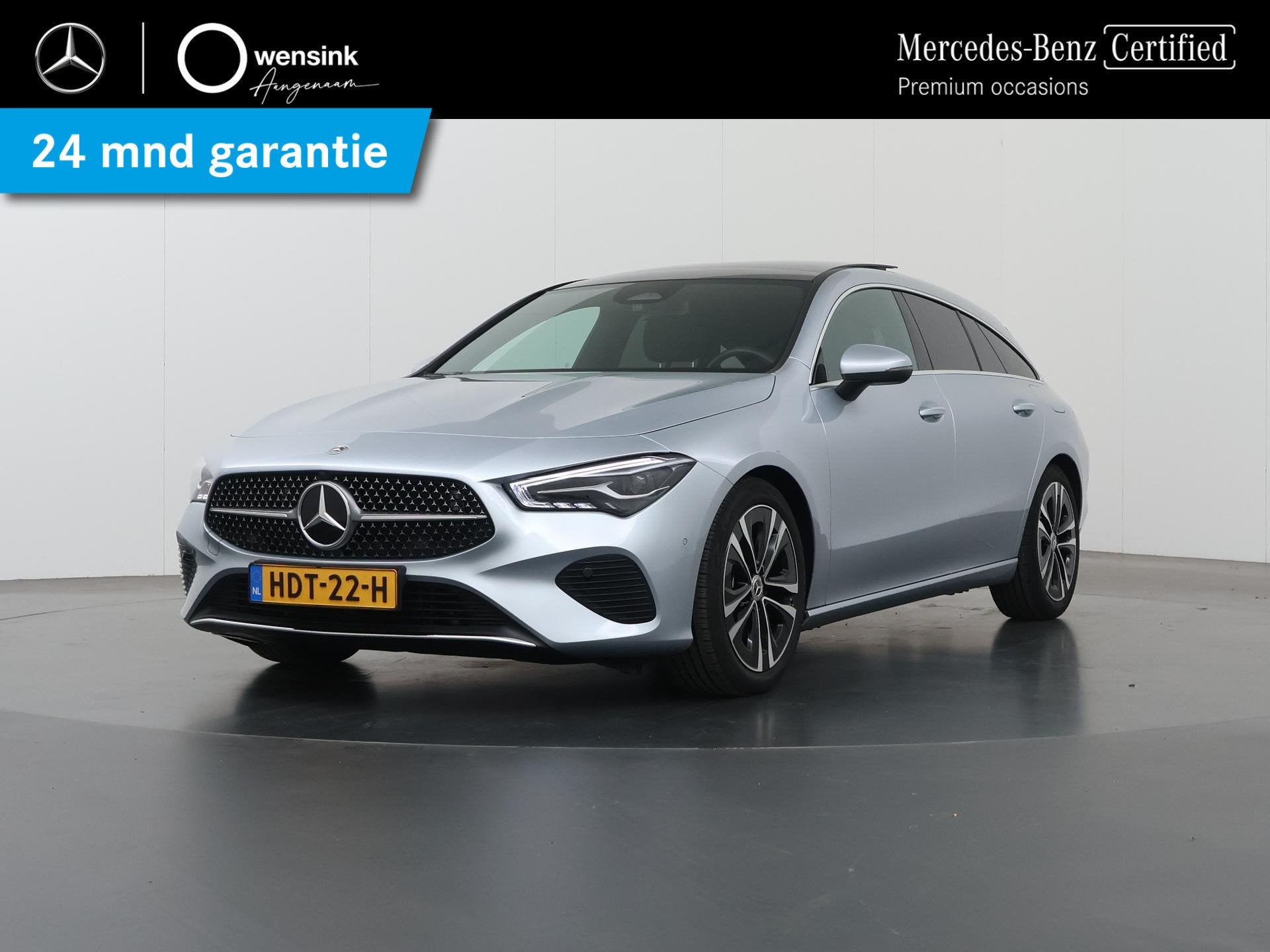 Mercedes-Benz CLA 180 Shooting Brake Star Edition Luxury lin, Auto's, 136 pk, Gebruikt, 4 cilinders, Automatische klimaatregeling