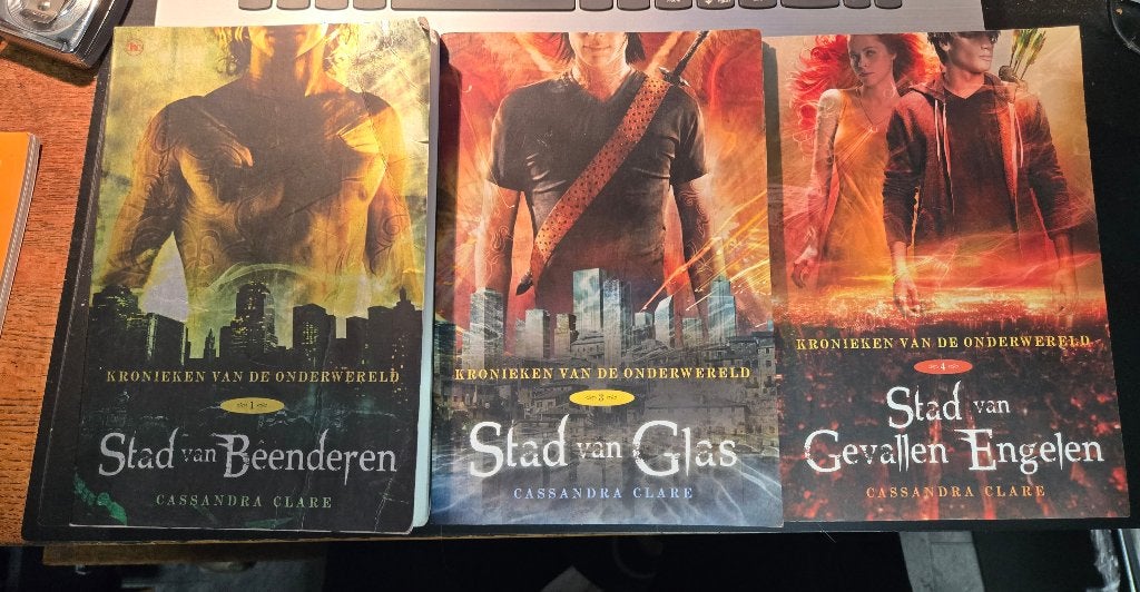 3 boeken  Kronieken van de Onderwereld, Boeken, Ophalen, Gelezen, Cassandra Clare