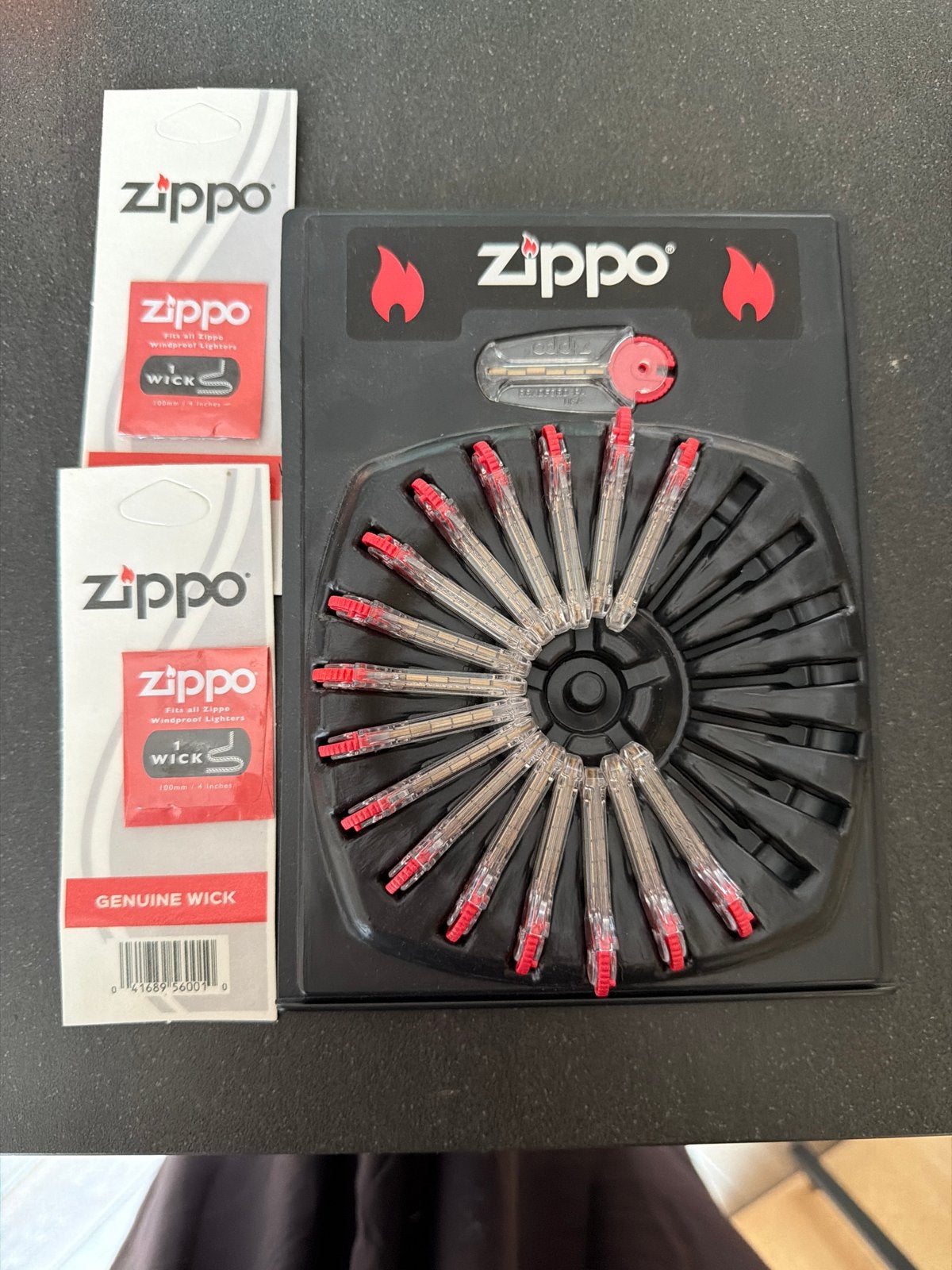 Zippo Vuursteen & Lont Set - Nieuw in Verpakking, Ophalen of Verzenden, Nieuw, Overige typen