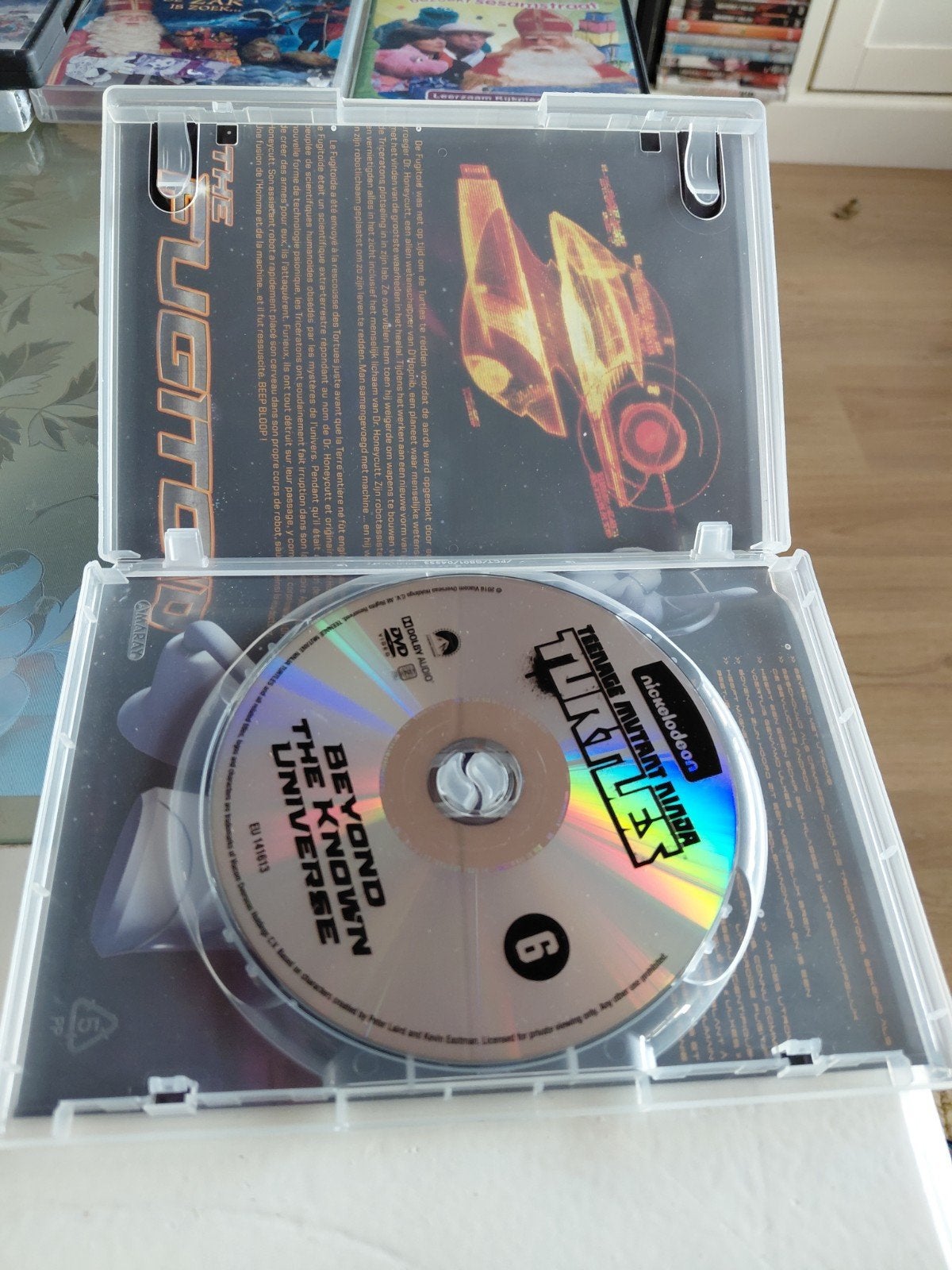 Teenage Mutant Ninja Turtles - Voorbij de sterren S4 V1 dvd., Gebruikt, Animatie, Ophalen of Verzenden, Alle leeftijden