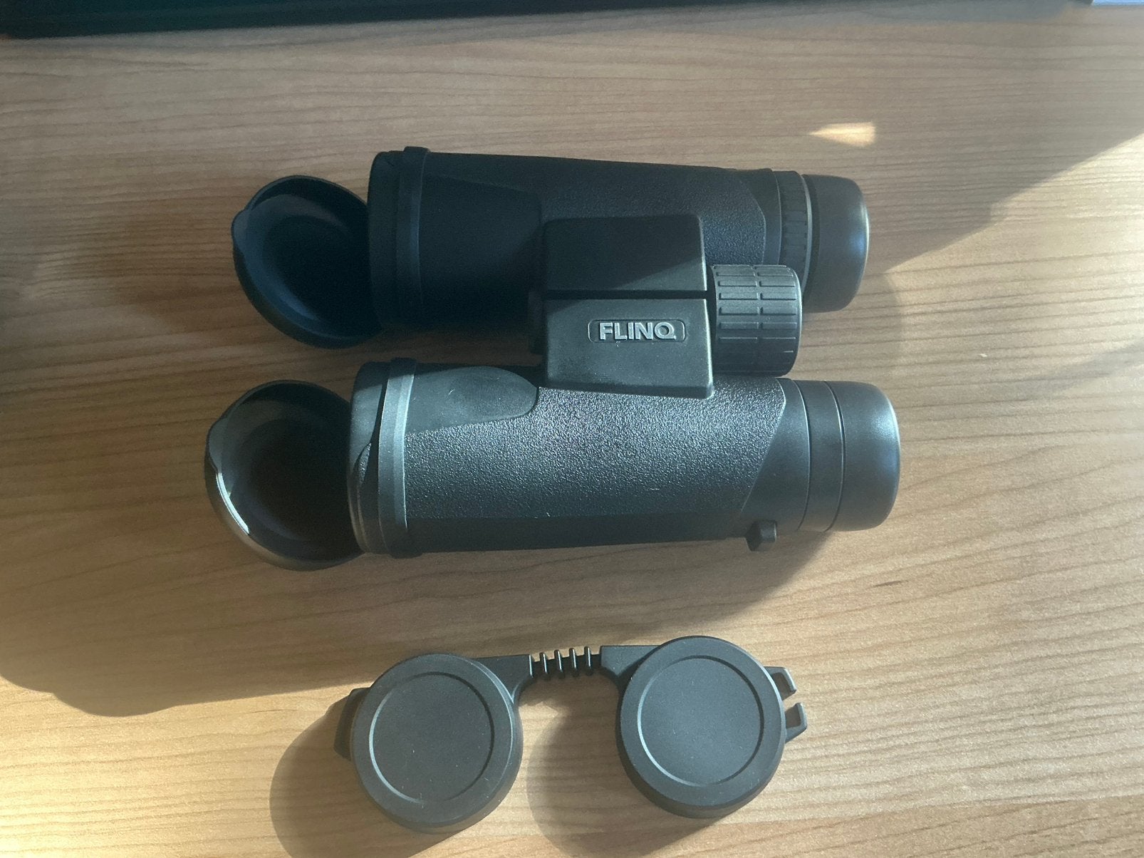 Flinq Verrekijker 12 x 42 Hd - Zwart, Audio, Tv en Foto, Dakkant (recht), 12 tot 20x, Nieuw, Ophalen of Verzenden