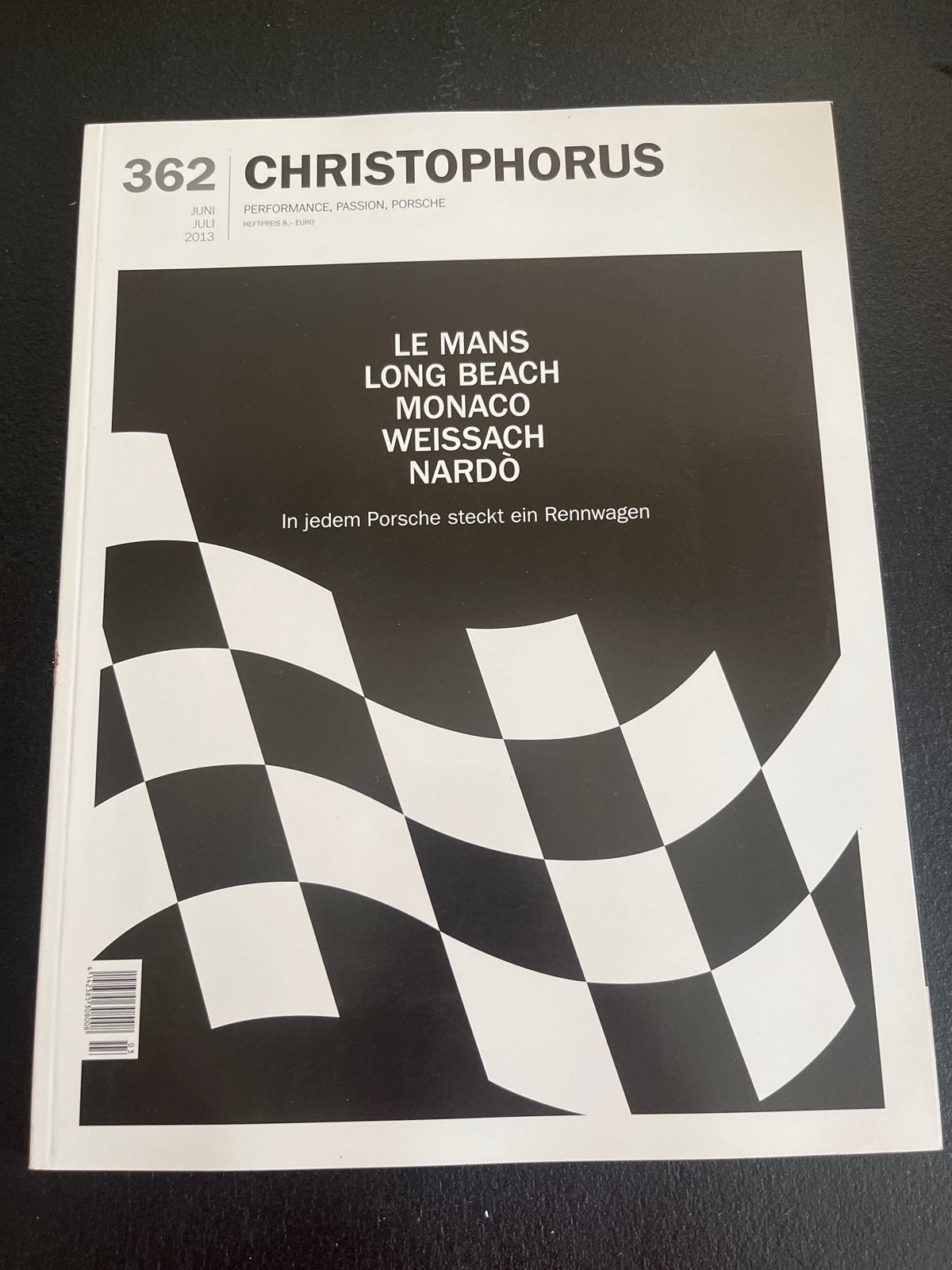 Christophorus Porsche Magazine 362 - Juni/Juli 2013, Ophalen of Verzenden, Gelezen