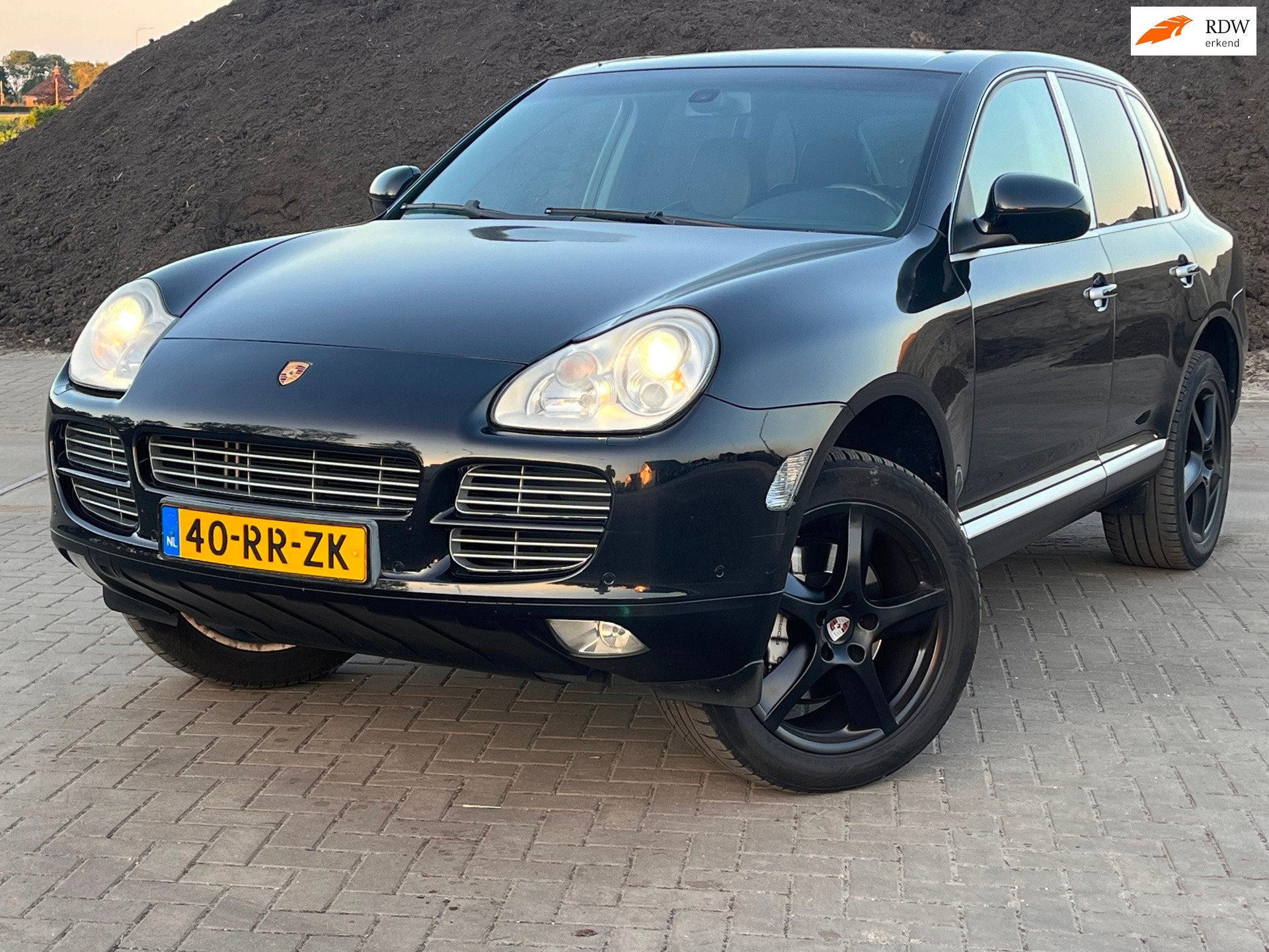 Porsche Cayenne 4.5 S BLACK ON BLACK XENON LEER SPORTSTAND N, Automaat, Cayenne, 8 cilinders, Automatische klimaatregeling
