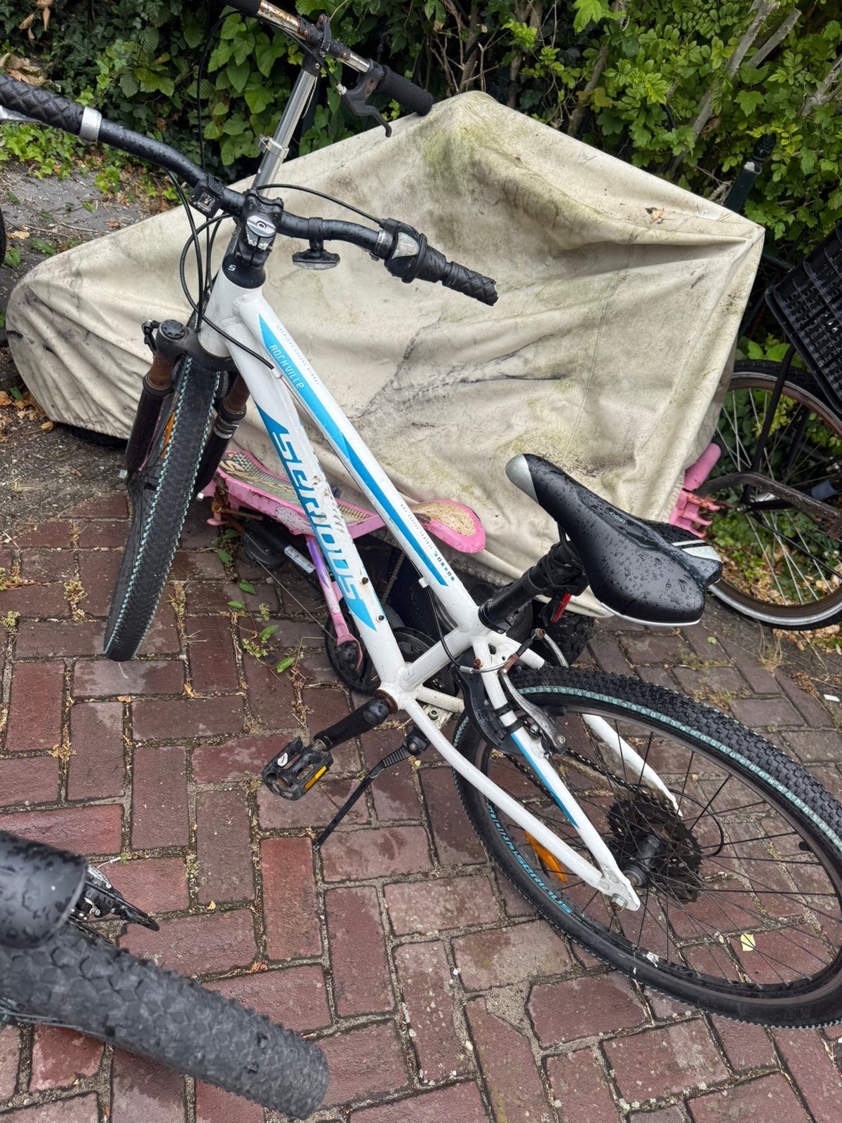 Gratis fiets, Ophalen, Gebruikt