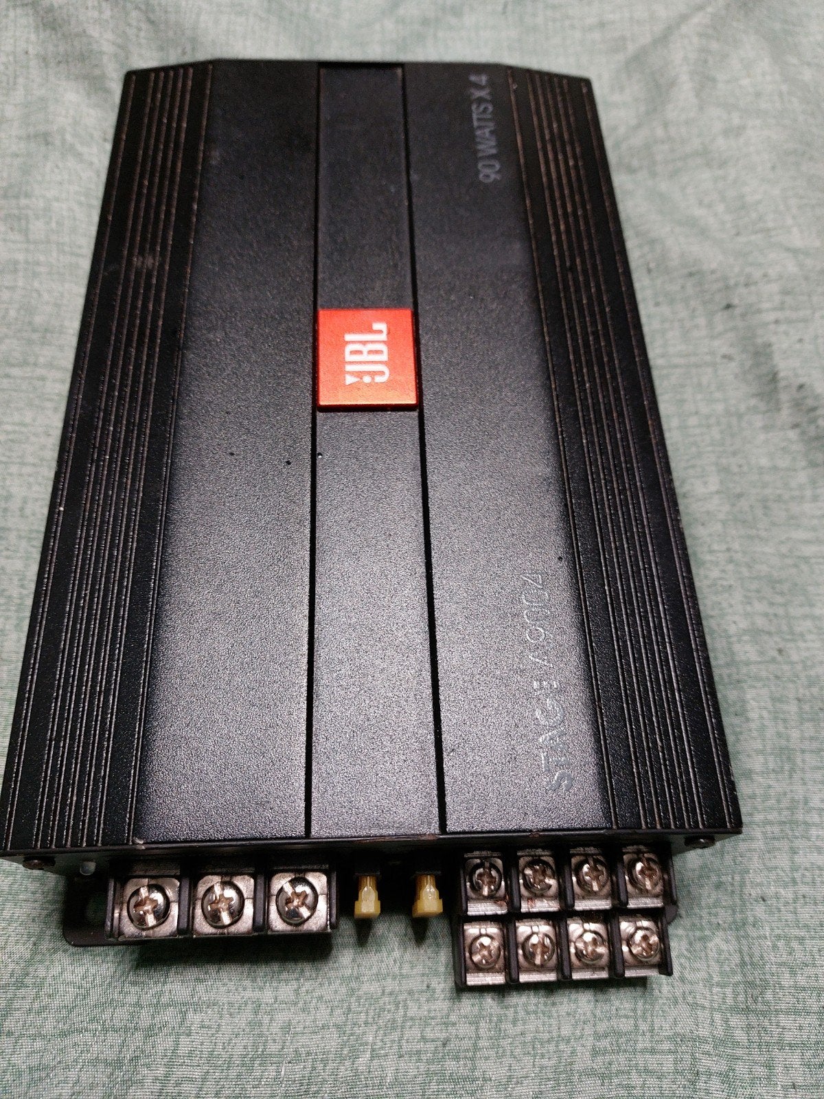 JBL Stage A9004 Versterker - 90 Watt x 4, Overige merken, Ophalen of Verzenden, 120 watt of meer, Gebruikt