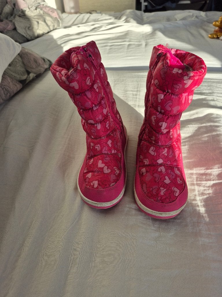 Snowboots maat 31, Ophalen of Verzenden, Zo goed als nieuw, Jongen of Meisje, Laarzen