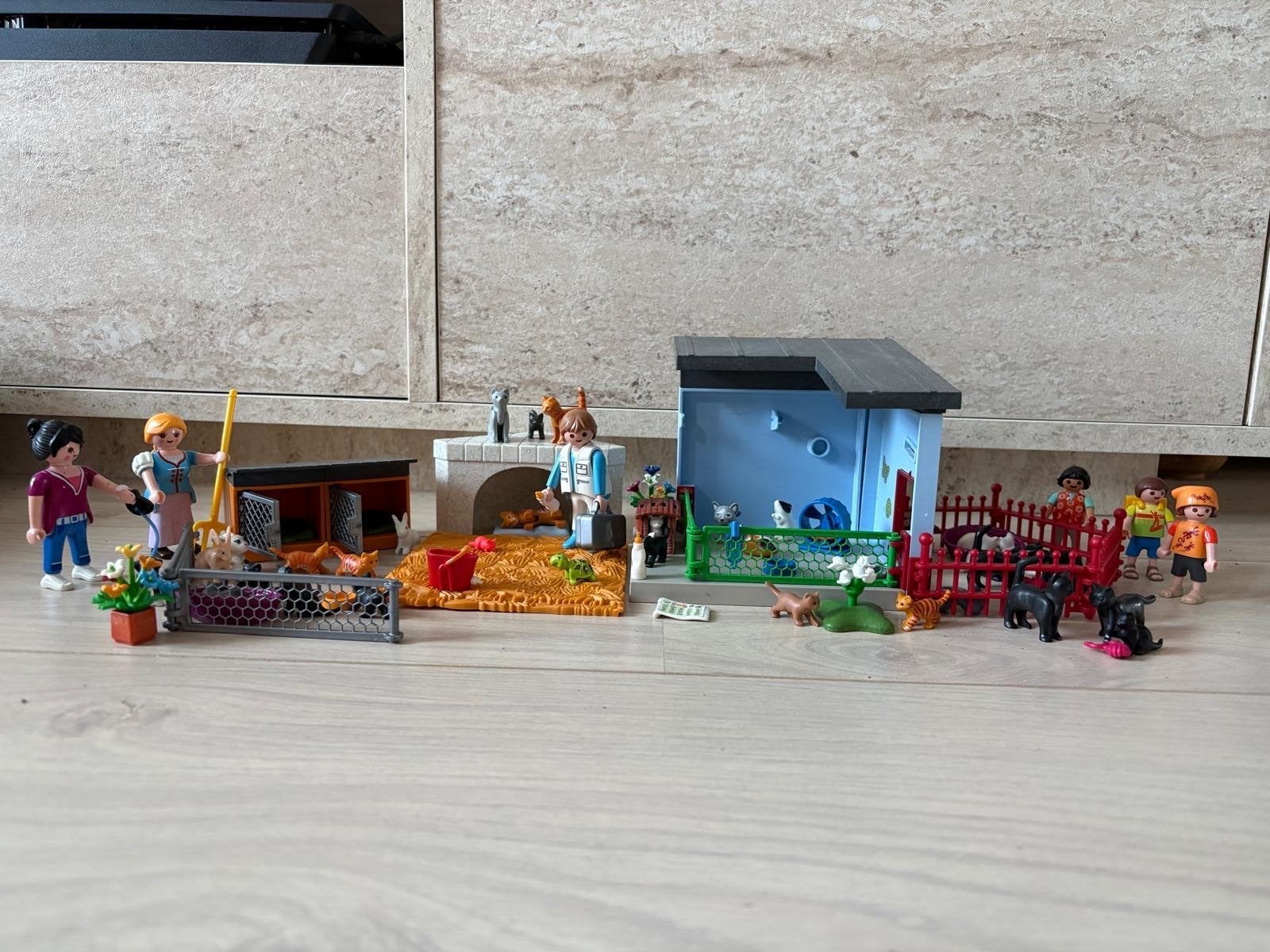 Playmobil Dierenopvang: Poezen, Konijnen & Cavia's Set, Gebruikt, Losse onderdelen, Overige typen, Ophalen of Verzenden