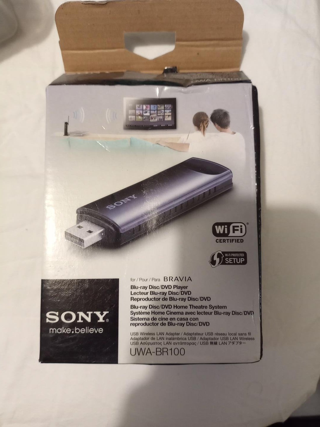 Sony UWA-BR100 USB Wifi Adapter voor Bravia TV's, Ophalen of Verzenden