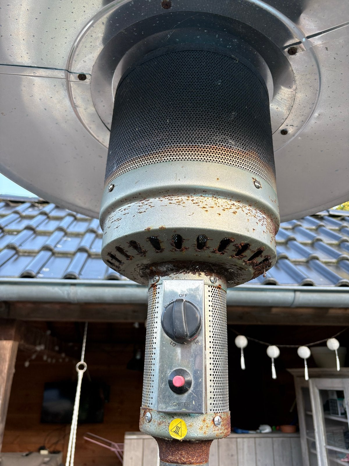 Terrasverwarmer op gas - Gebruikt, Ophalen, Gebruikt, Gas, Vloer