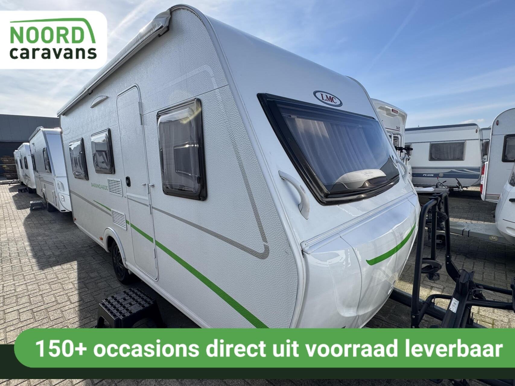 Lmc SASSINO 450E, ENKELEBDEEN, DINETTE, MOVER,ZAKLUIFEL, Caravans en Kamperen, Bedrijf, 750 - 1000 kg, 6 tot 7 meter, Hordeur