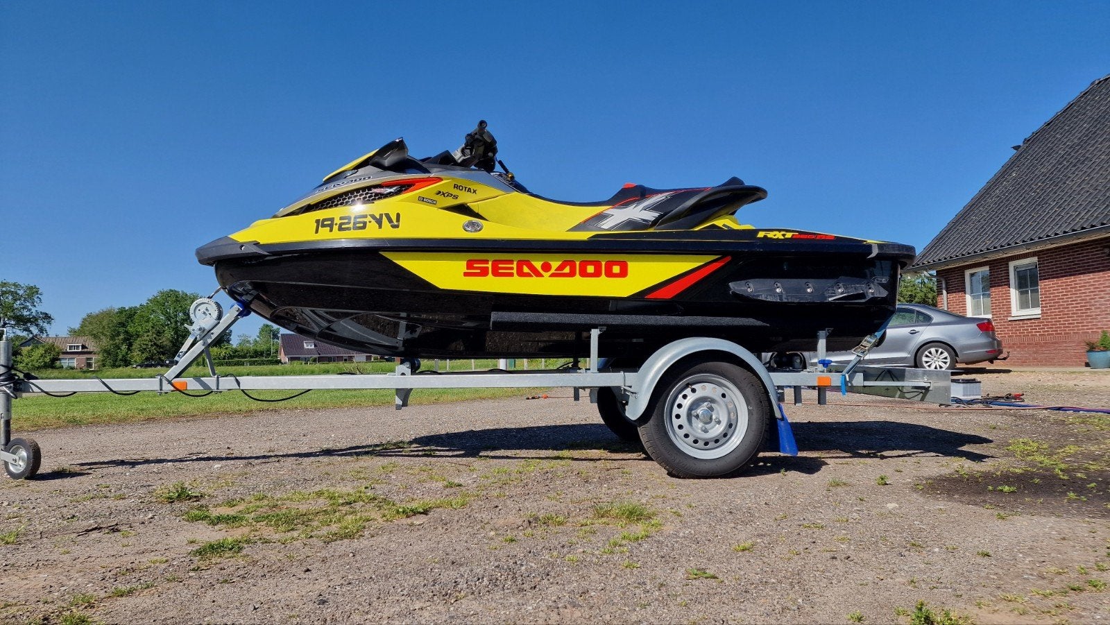 Sea-Doo RXT-RS 260 PK WATERSCOOTER met trailer, Watersport en Boten, Ophalen, Gebruikt, Benzine, 200 pk of meer