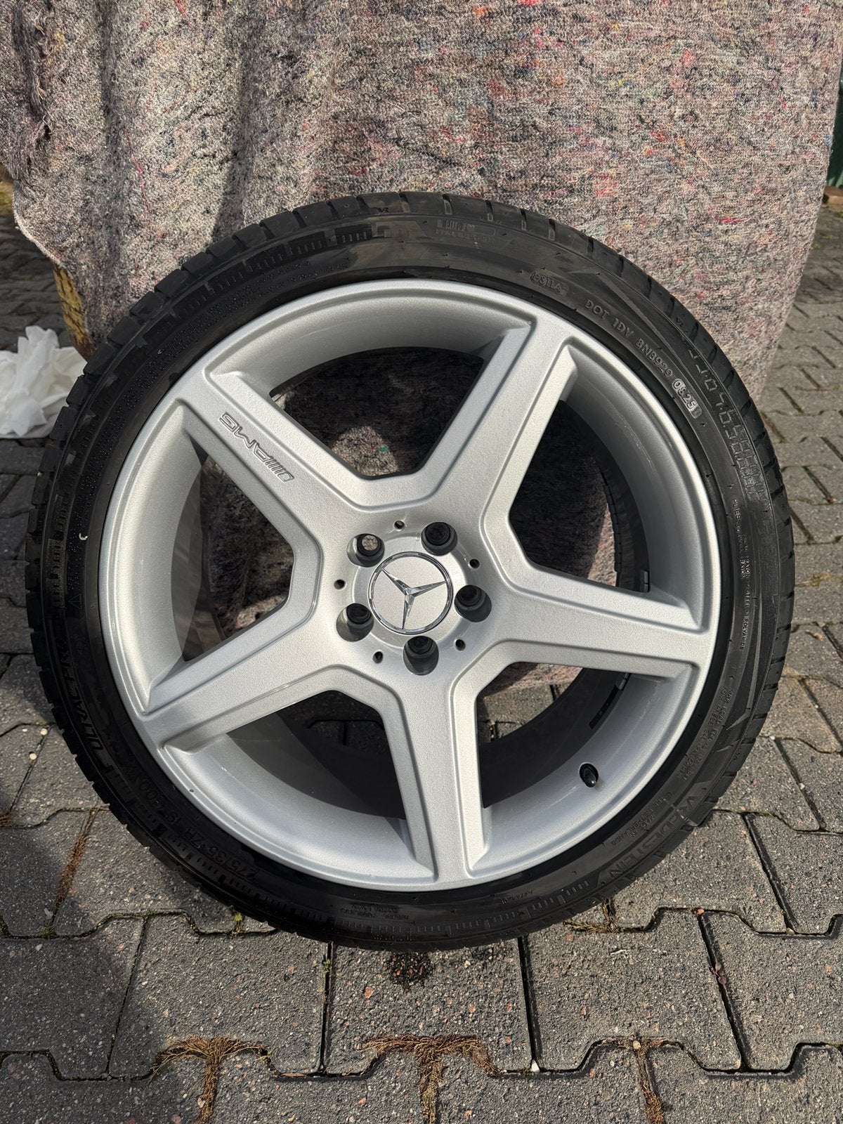 Originele Mercedes AMG 19 inch velgen, Auto-onderdelen, Ophalen, 19 inch, Zomerbanden, Banden en Velgen