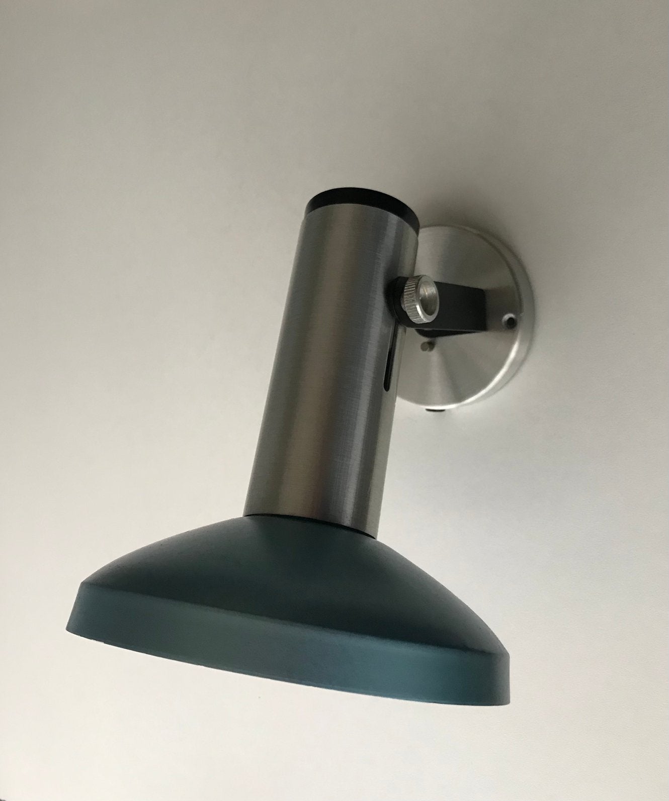 Philips wall lamp 70s silence of the lamps, Ophalen of Verzenden, Gebruikt, Metaal, Mid century modern vintage design