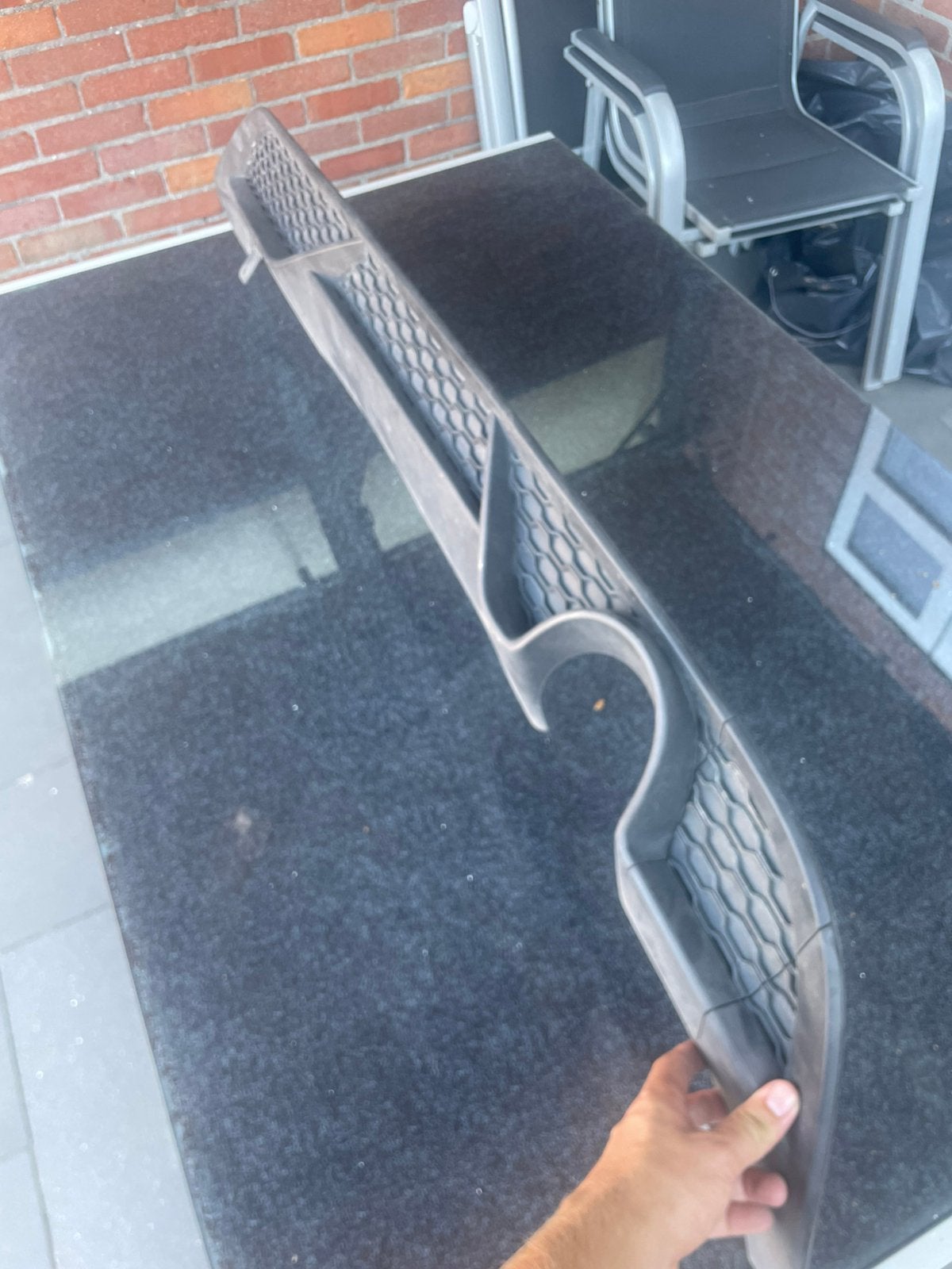 2018 Ford Fiesta ST-Line diffuser, Ophalen, Ford, Bumper