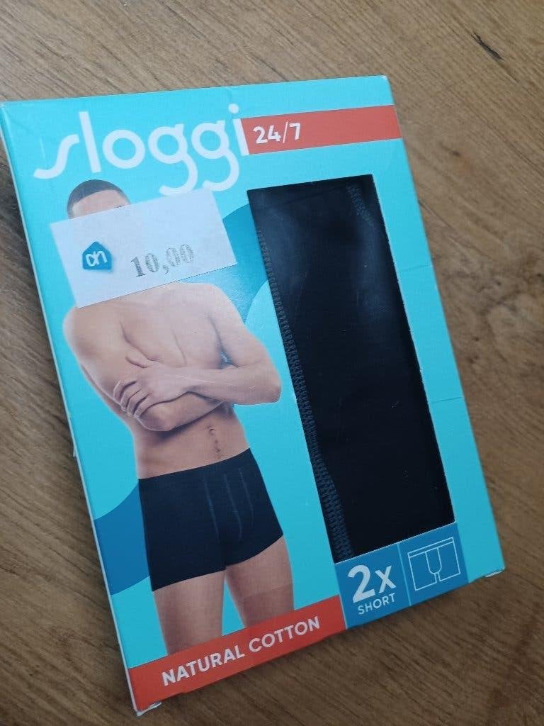2pack Sloggi short zwart maat M / nieuw, Ophalen of Verzenden, Zwart, Sloggi, Boxer
