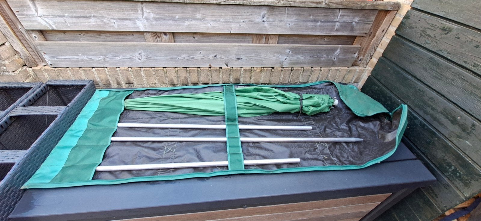 Groene vissersparaplu, Ophalen, Gebruikt, Overige typen