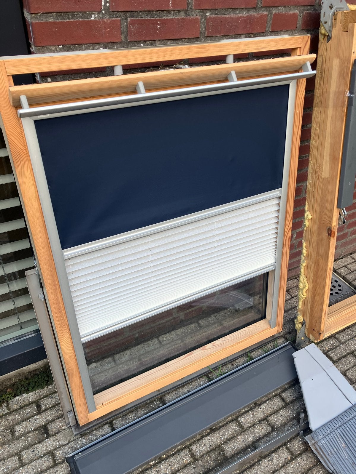 Velux Dakraam GGL P06 en verduistering, Ophalen, Gebruikt, 80 tot 120 cm, 120 tot 160 cm