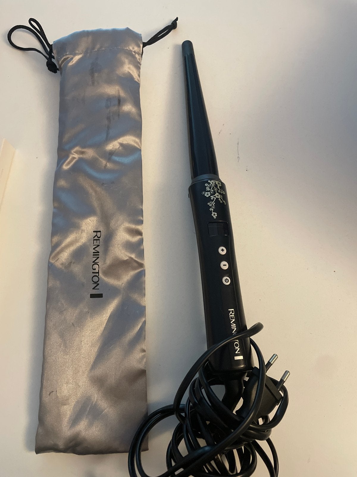 Remington Krultang met snoer en opbergzakje, Ophalen, Gebruikt