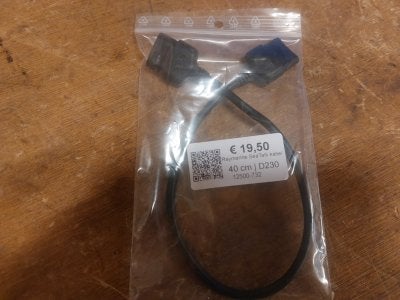 Raymarine SeaTalk kabel 40 cm | D230, Niet ingevuld, Gebruikt, Niet ingevuld, Niet ingevuld