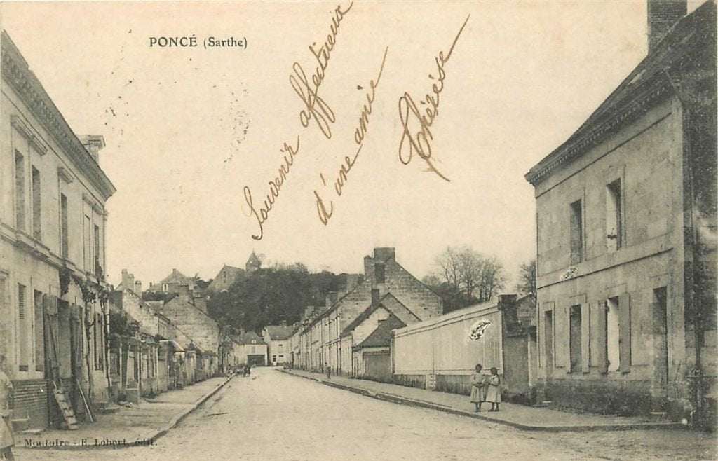 379-051-017 Ponce, Verzenden, Voor 1920, Frankrijk