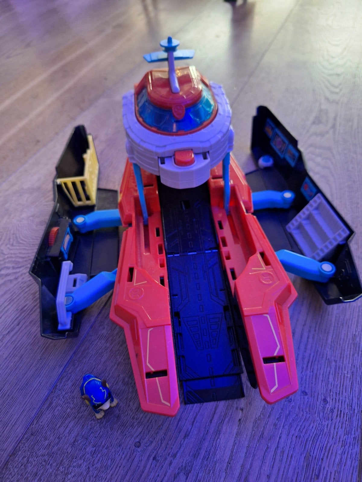 Paw Patrol Mighty Pups Super Paws Lookout Tower Speelset, Ophalen of Verzenden, Gebruikt