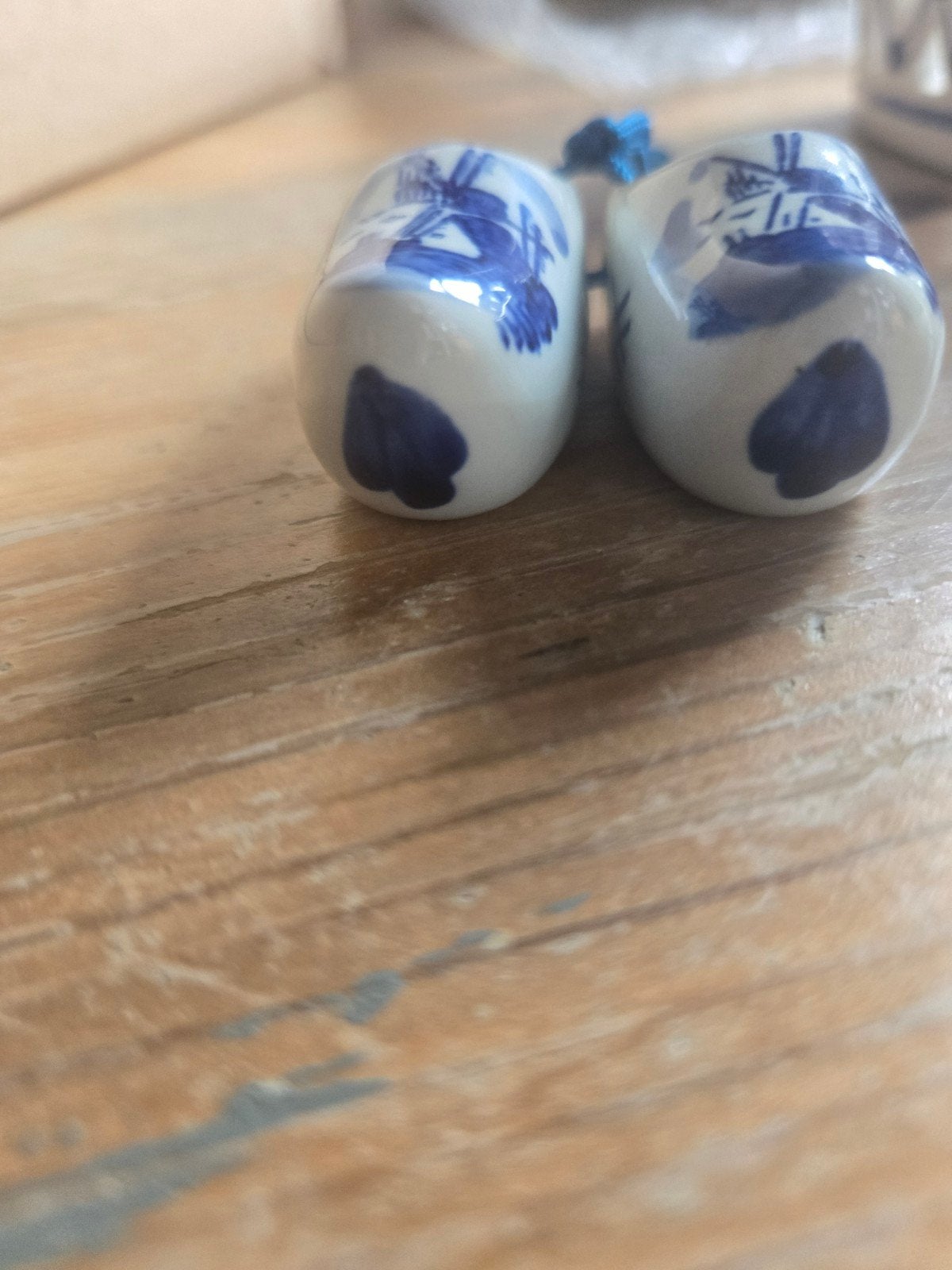 Delfts blauwe hangklompjes 5,5 cm x 5,5 cm, Ophalen of Verzenden, Zo goed als nieuw