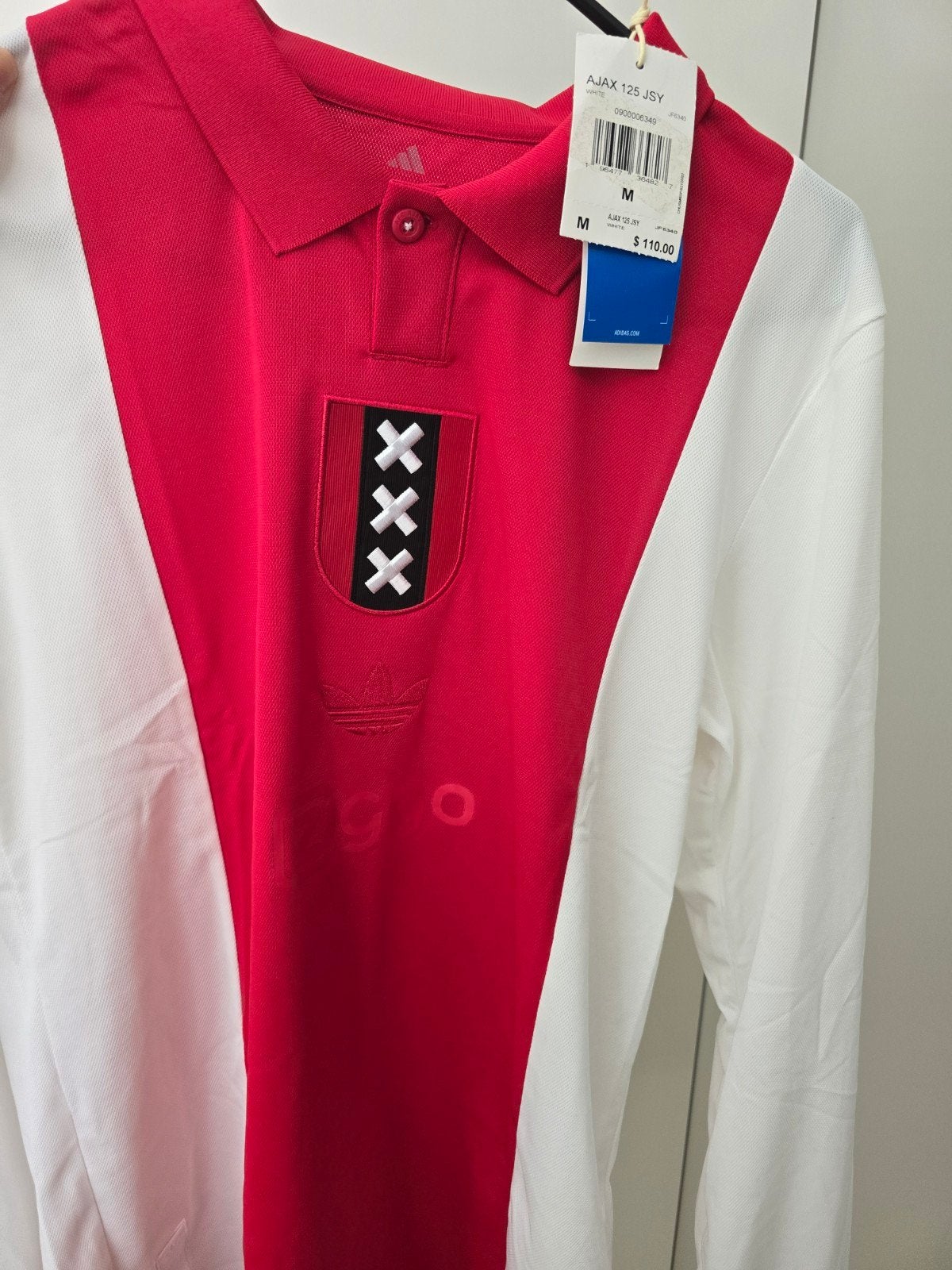 Origineel Ajax jubileum shirt 125 jaar - maat Medium, Maat 48/50 (M), Nieuw, Ophalen of Verzenden, Adidas