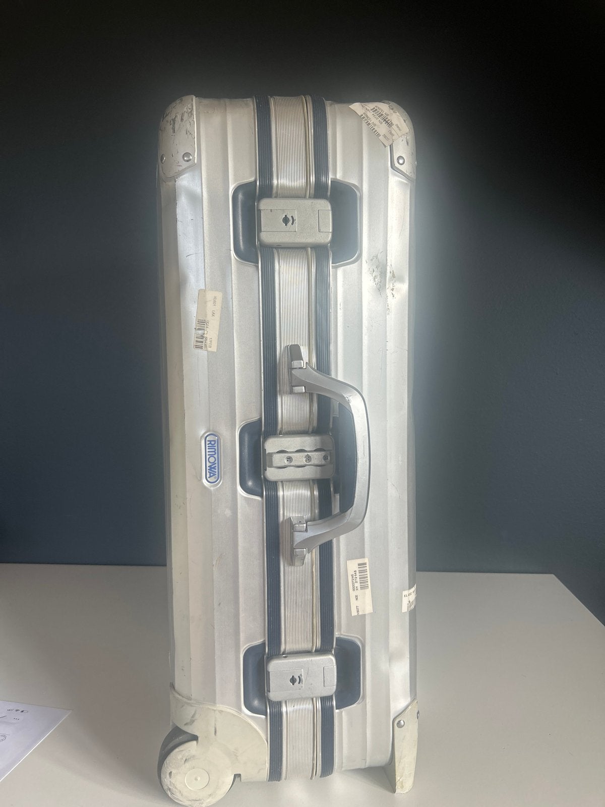 Rimowa Koffer - Aluminium - Gebruikt, Gebruikt, 20 tot 30 cm, 60 tot 80 cm, 75 cm of meer