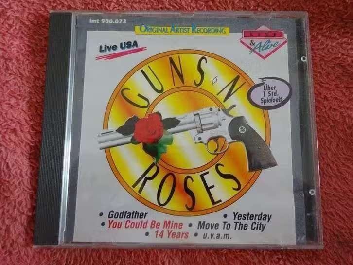 CD Guns N' Roses – Live USA , imt 900.073, Gebruikt, Ophalen of Verzenden, Live-album, Hardrock