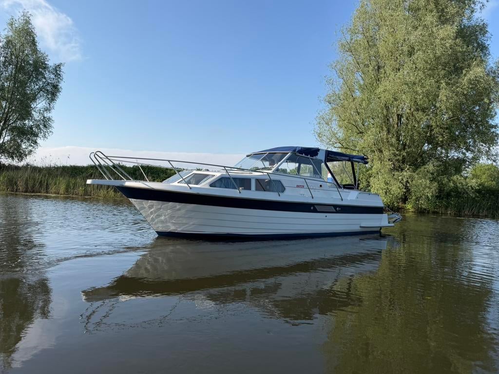 Prachtige Inter 9000 kajuitboot | gelderse spitsgatters, Watersport en Boten, Motorboten en Motorjachten, 3 m, Overige merken
