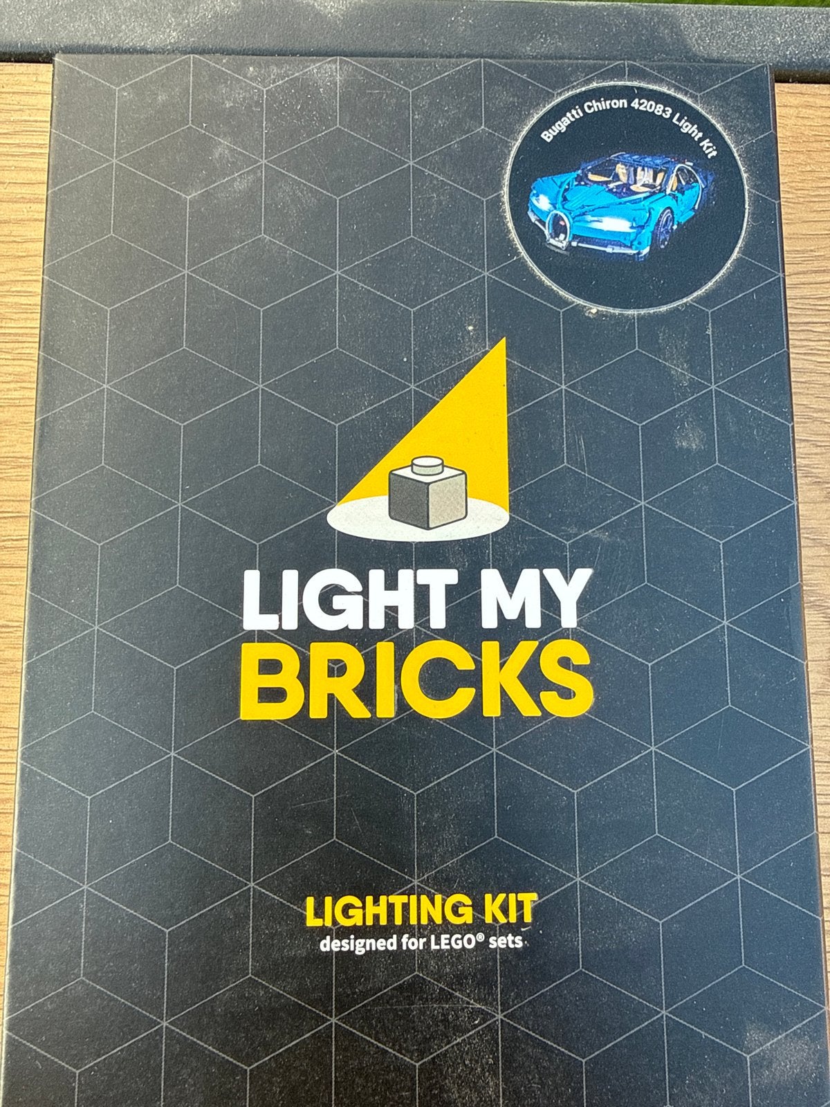 Light My Bricks verlichting voor Lego Bugatti Chiron, Ophalen of Verzenden, Nieuw, Jongen of Meisje